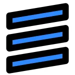 Three Slashes SVG Icon
